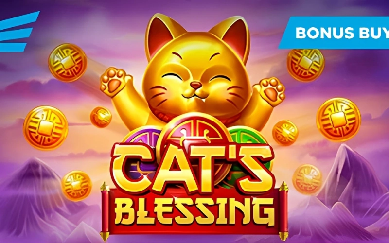 Play the Cat’s Blessing slot machine on official Megapari website.