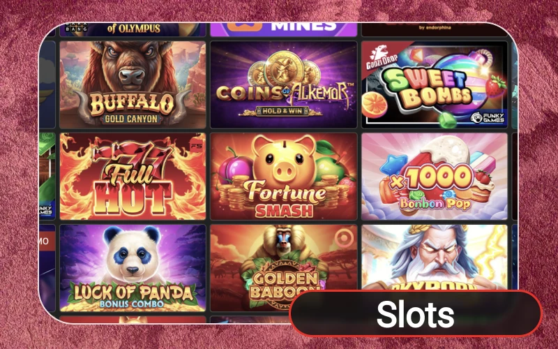 Play licensed online slot machines at the official Megapari website.