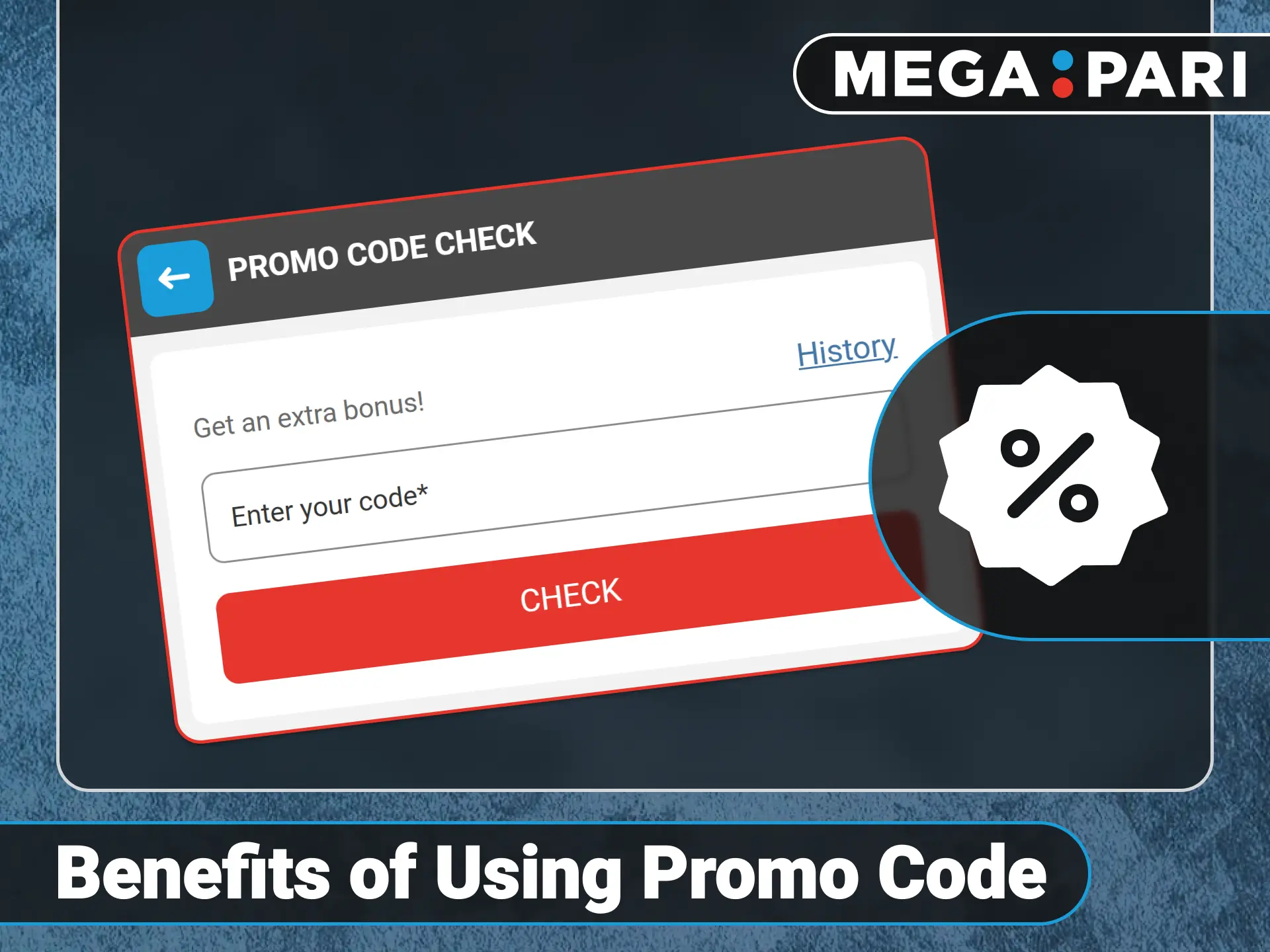 Enjoy exclusive betting advantages using codes on official Megapari platform.