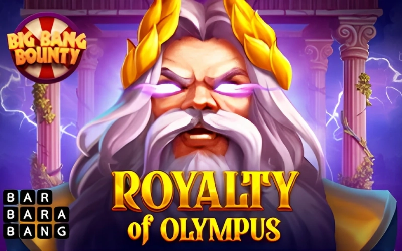 Win with Royalty of Olympus slots on the official Megapari website